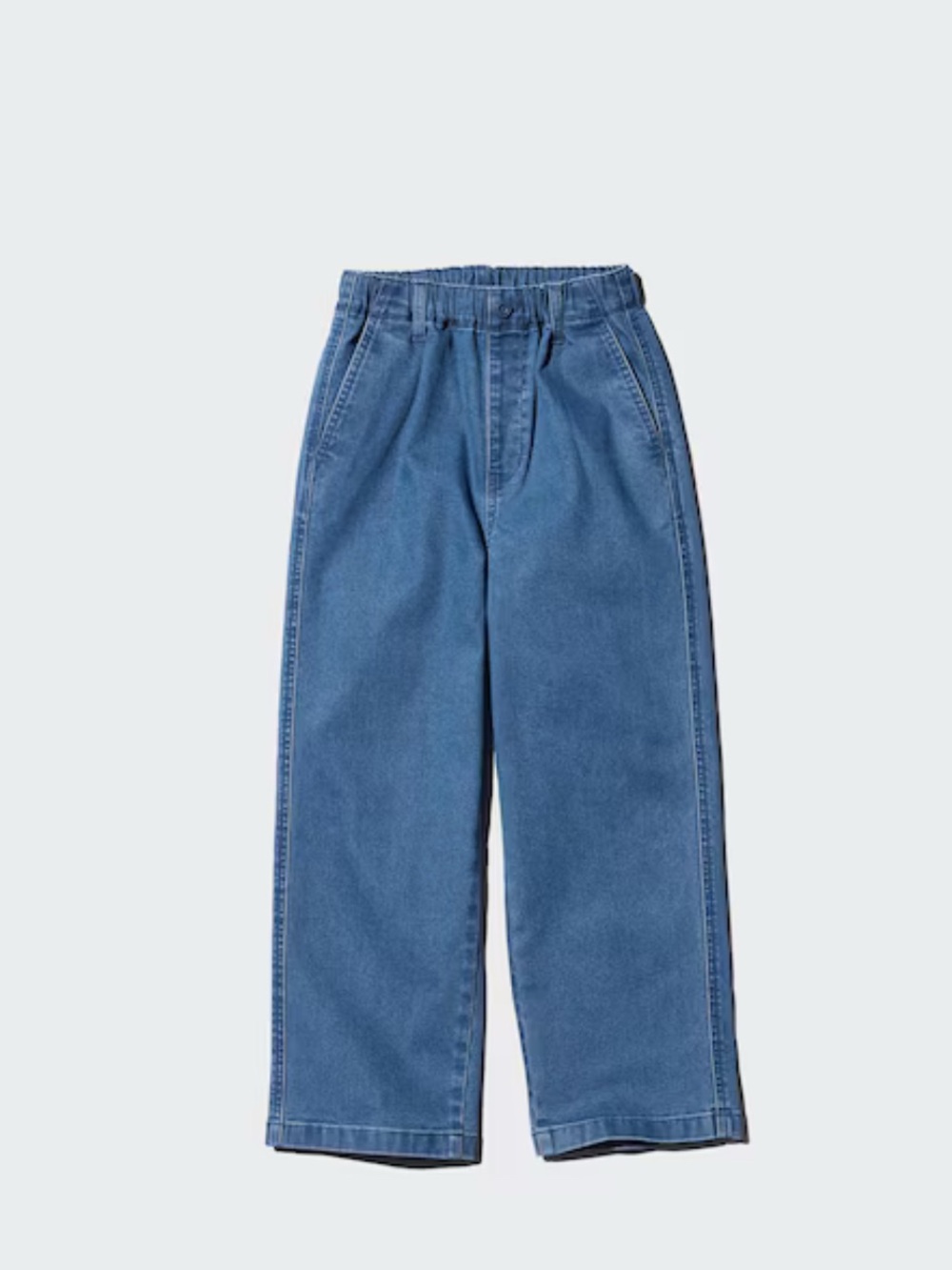 Uniqlo kids stretch easy denim pants sz 11/12 yrs